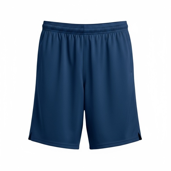 Adidas size large boys navy athletic shorts - Picture 2 of 2